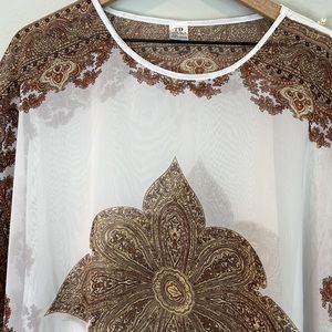 Silk Tunic/Beach Cover Up